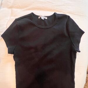 Black reformation top, Also available in white and grey